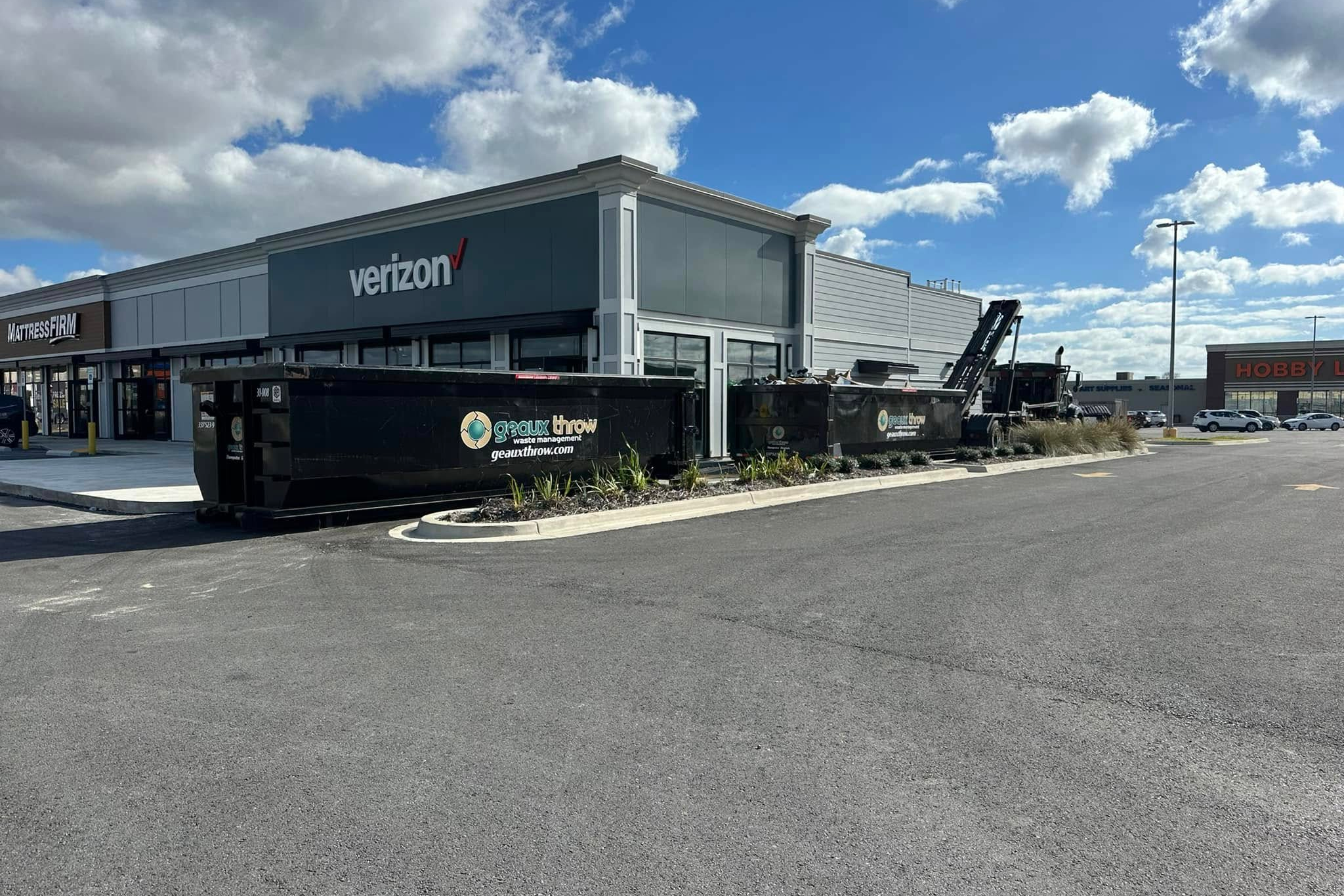 Geaux Throw Dumpster Rentals dumpster rental